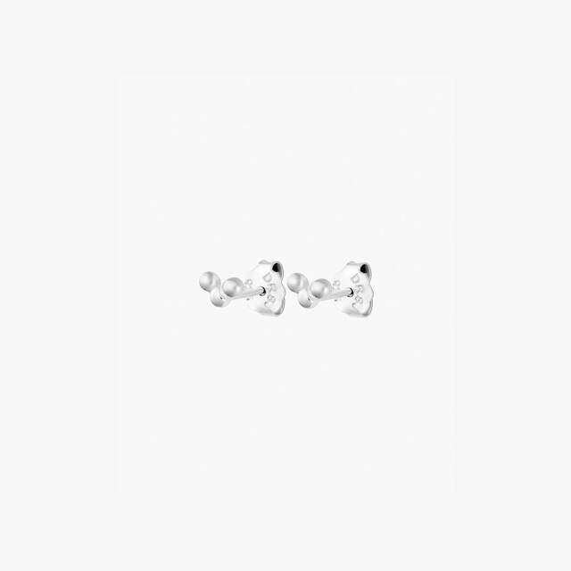 Drops Oorbel Zilver