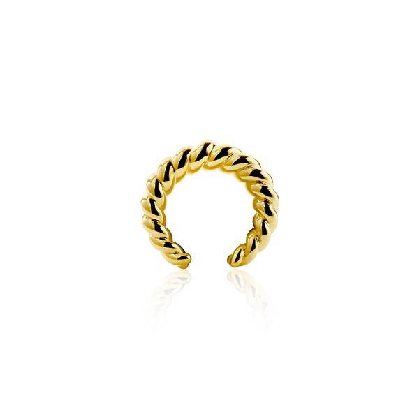 Twisted EarCuff Oorbel (goud)