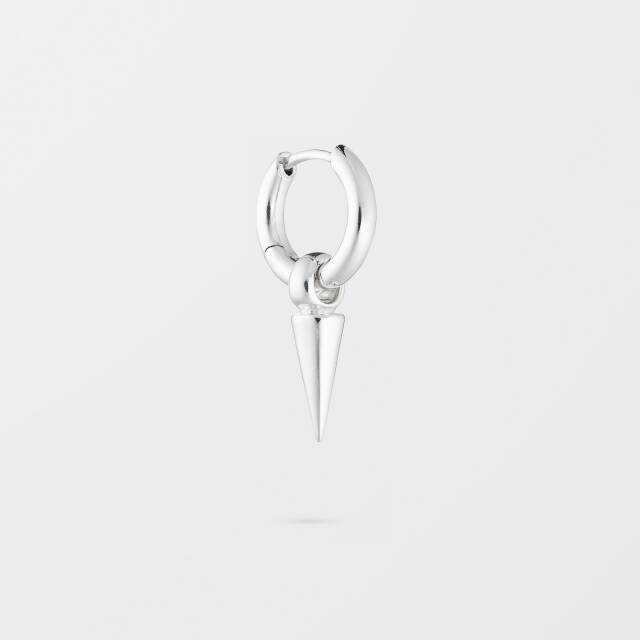 Juno Single Hoop Zilver