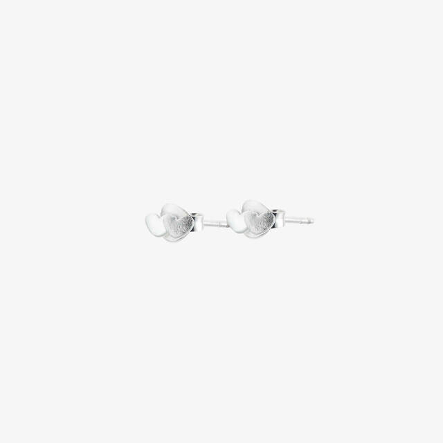 Loving heart Oorbel Zilver