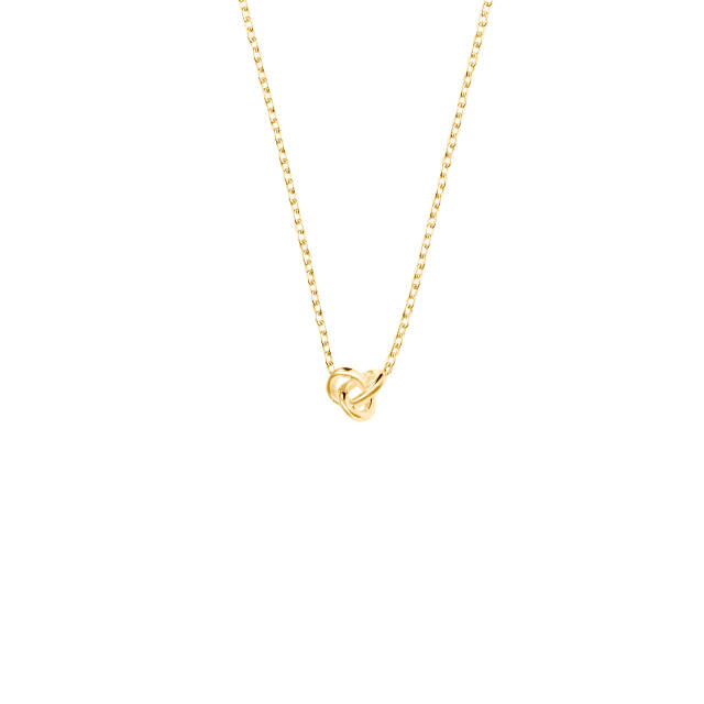 Le knot drop Kettingen Goud