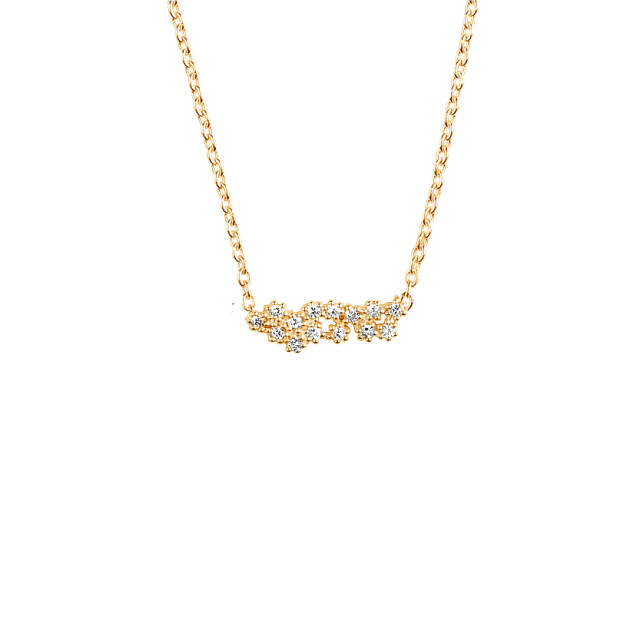 Milky Way single Kettingen Goud