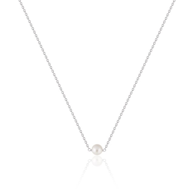 Pearl Kettingen (Zilver) 40-45 cm