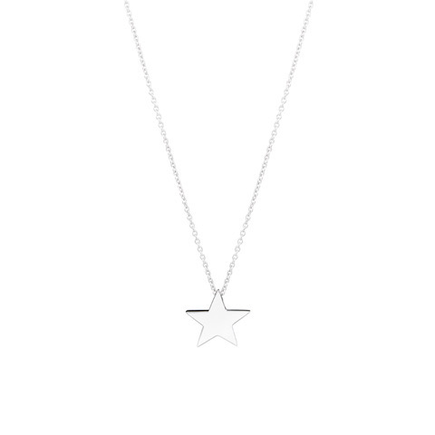 Star Large Kettingen (Zilver) 42 cm