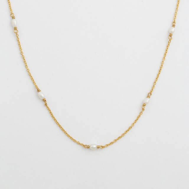 Treasure Multi Pearl Kettingen Gold