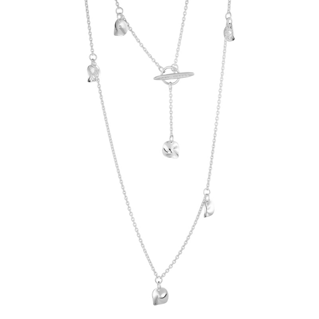Pacific Kettingen long Zilver