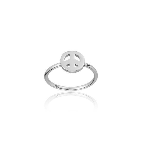 Peace Ring (Zilver)