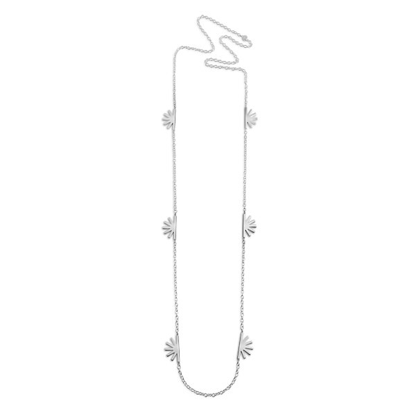 Shine Long Kettingen Zilver 80 cm