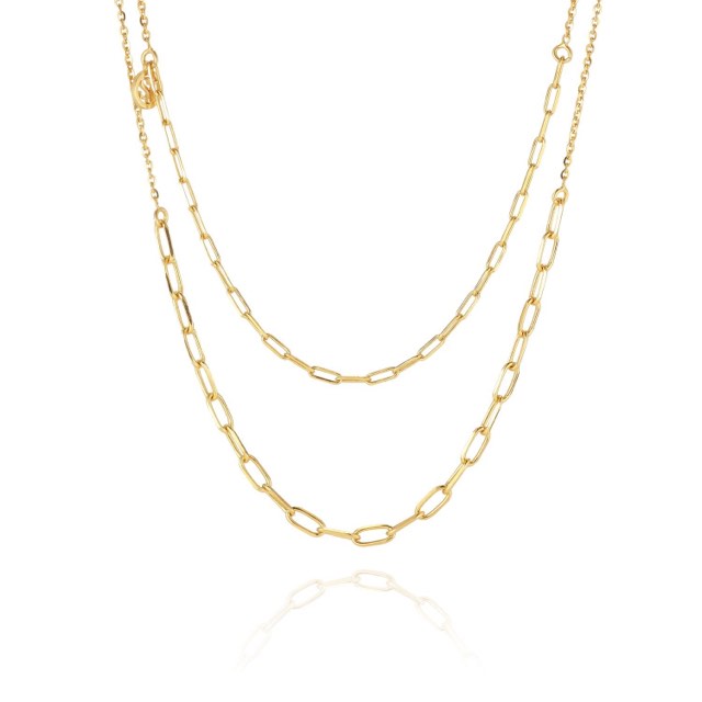DUE CHAIN (goud)