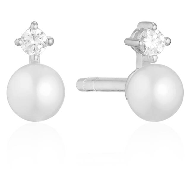 ADRIA UNO PICCOLO Oorbel Zilver