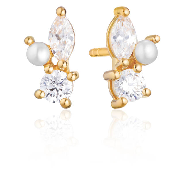 ADRIA TRE PICCOLO Oorbel Goud