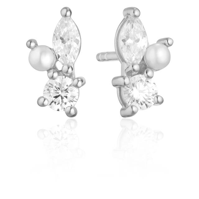 ADRIA TRE PICCOLO Oorbel Zilver