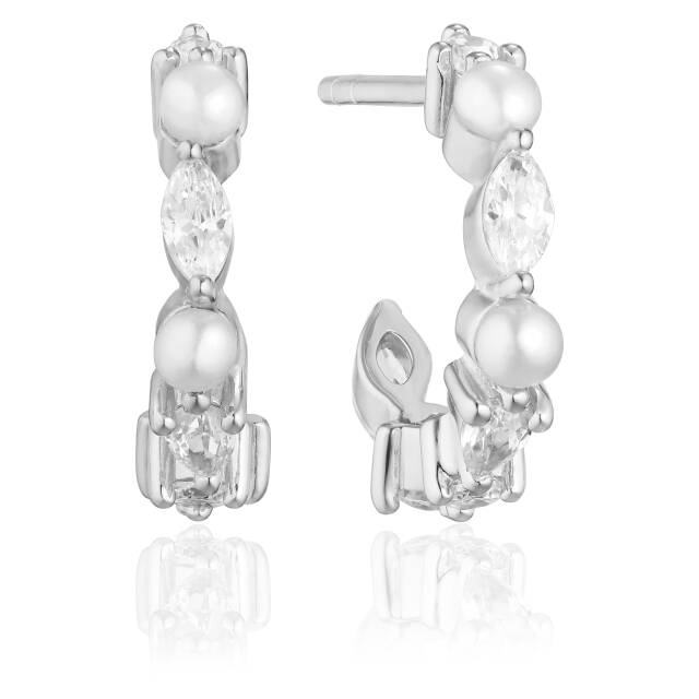 ADRIA CREOLO PICCOLO Oorbel Zilver