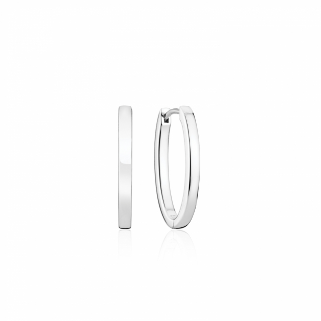 ELLISSE PIANURA PICCOLO Earrings Silver