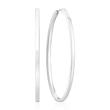 ELLISSE PIANURA GRANDE Earrings Silver