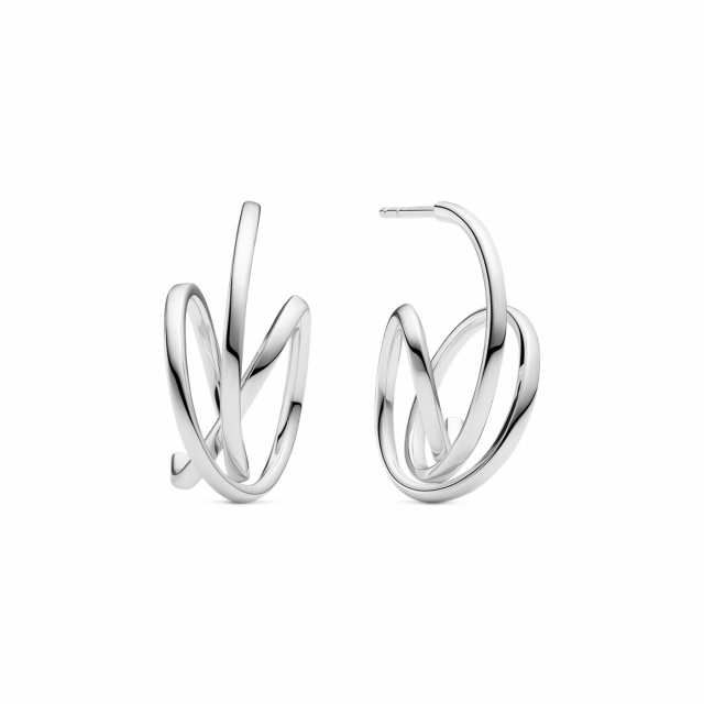 SPIRALE PIANURA PICCOLO EARRINGS Silver