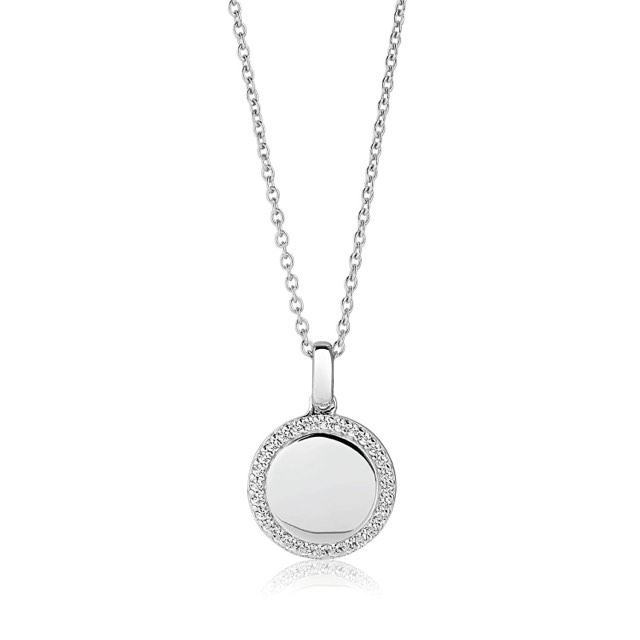 FOLLINA Kettingen witte Zirkoner (Zilver)