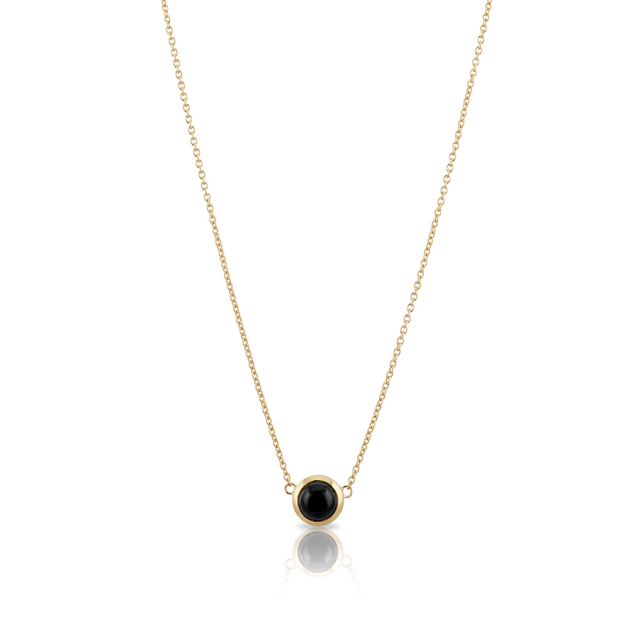 Devine stone Necklace - L (42+3cm) Gold