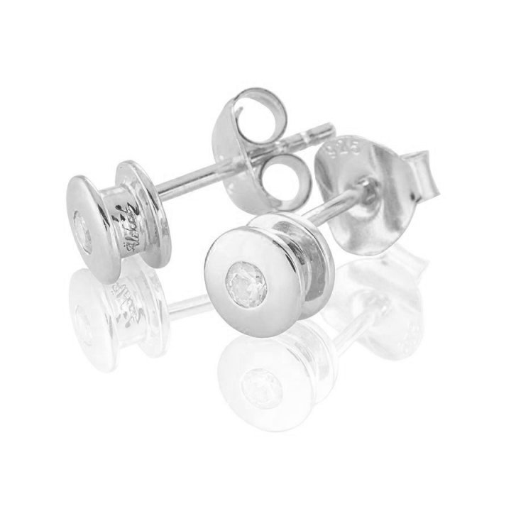 Älskad mini Earrings Silver in de groep Oorbellen / Zilveren oorbellen bij SCANDINAVIAN JEWELRY DESIGN (s199)
