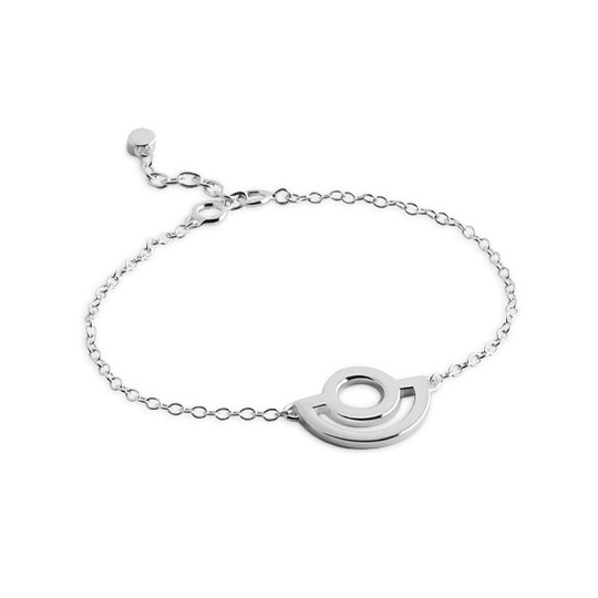 Arc Armbanden Zilver in de groep Outlet / Armbanden bij SCANDINAVIAN JEWELRY DESIGN (s222)