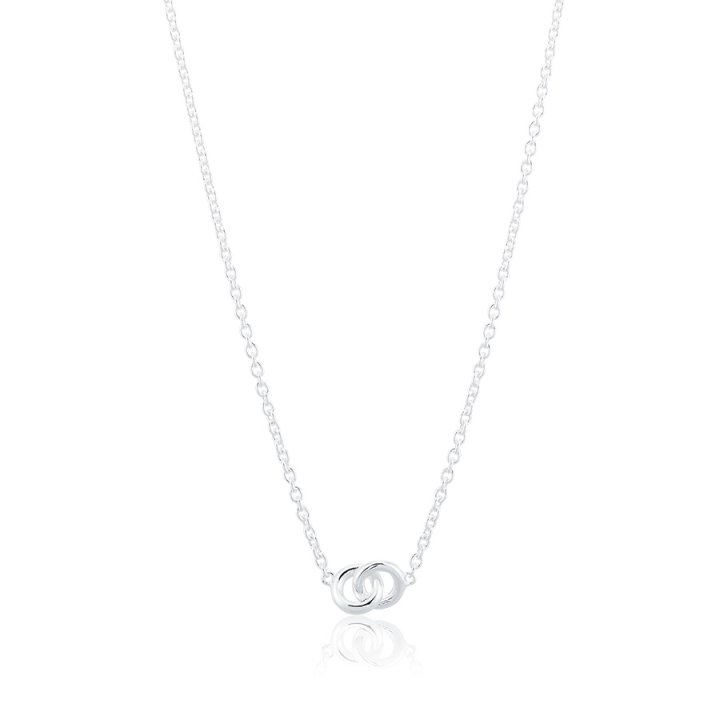 The knot mini Necklace Silver in de groep Kettingen / Zilveren kettingen bij SCANDINAVIAN JEWELRY DESIGN (s224)
