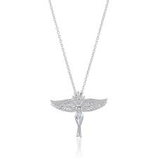 Goddess of love mini Necklace Silver in de groep Kettingen / Zilveren kettingen bij SCANDINAVIAN JEWELRY DESIGN (s384)