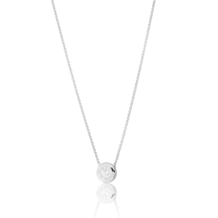 Älskad Necklace Silver in de groep Kettingen / Zilveren kettingen bij SCANDINAVIAN JEWELRY DESIGN (s60)