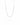Dream Thin Collier Zilver