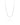 Dream Thin Collier Zilver