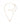 Lovely Heart Necklace Goud