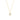 DAISY Hängsmycke guldpläterat sterlingsilver medium WHITE ENAMEL 11 MM Diamant 0.05 ct 40 cm
