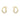 OFFSPRING Oorbel goud Diamant PAVE 0.19 ct