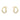 OFFSPRING Oorbel goud Diamant PAVE 0.19 ct