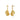 Gerda Earrings Gold