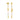 Sissone Earrings Gold