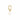 Cha Cha Earring Goldplated Silver (One)
