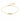 Valentina chain brace Goud