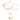 Little Rose Petal Hanger goud