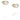 Love Bead - Moonstone Oorbel goud