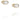Love Bead - Moonstone Oorbel goud
