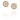 Love Bowl Mini & Stars Oorbel goud