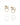 Bubbles & Stars Ear Goud