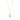 Florence pearl pendant Halsband 45 Guld