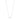 Copenhagen small chain neck 42 Zilver/clear-42cm