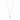 Wiz pendant neck 42 Zilver/clear-42cm