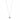 Oz pendant neck 45 plain Zilver-45 cm