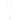 Oz pendant neck 45 plain Zilver-45 cm
