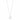 Oz round pendant neck 45 plain Zilver-45 cm