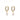 Lydia pearl ring ear Goud