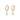 Meya branch ring pendant Earrings Gold